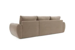 Divano letto matrimoniale Norum Curve Chaise