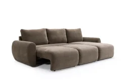 Divano letto matrimoniale Norum Curve Chaise