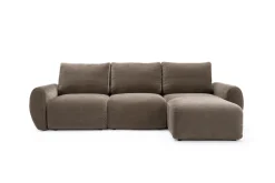 Divano letto matrimoniale Norum Curve Chaise