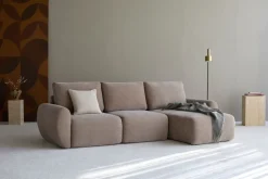 Divano letto matrimoniale Norum Curve Chaise