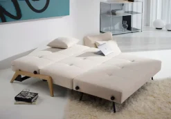 Divano letto matrimoniale trasformabile 140 cm Cubed