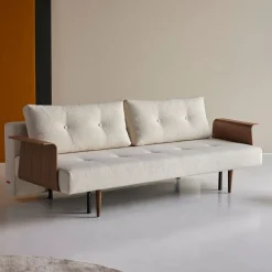 Divano letto 2 posti con braccioli Recast