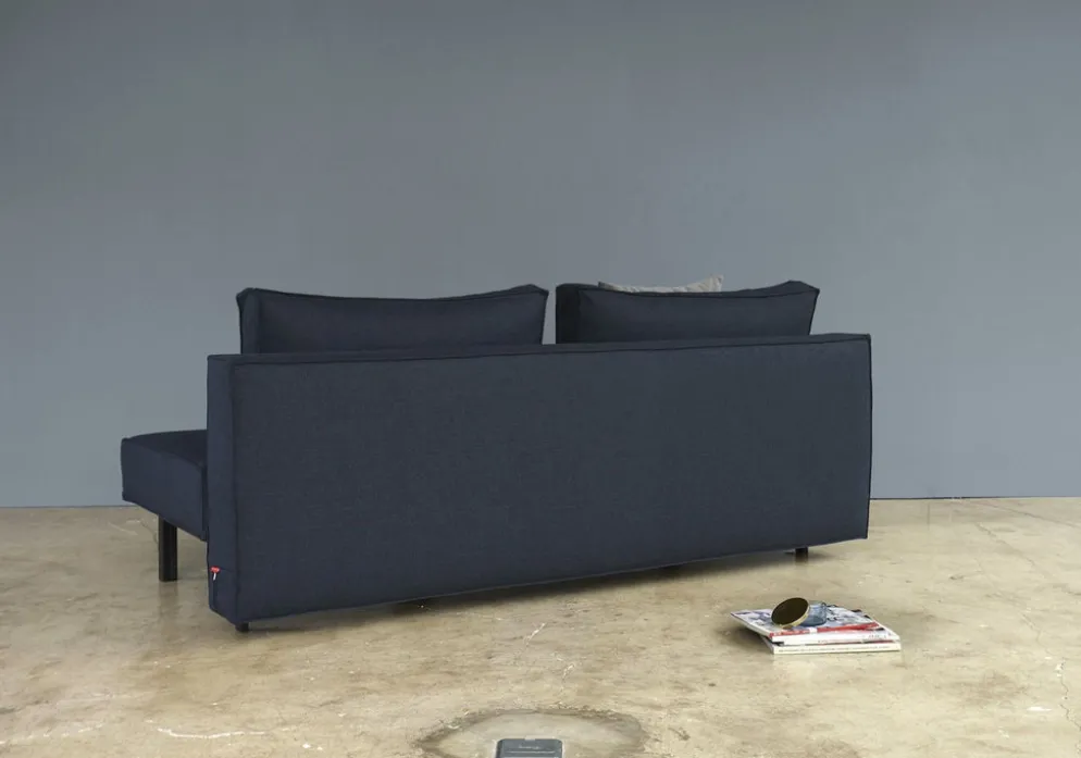Divano letto uso quotidiano Sly materasso a molle
