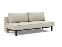 Divano letto uso quotidiano Sly materasso a molle
