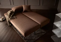 Divano letto uso quotidiano Sly materasso a molle