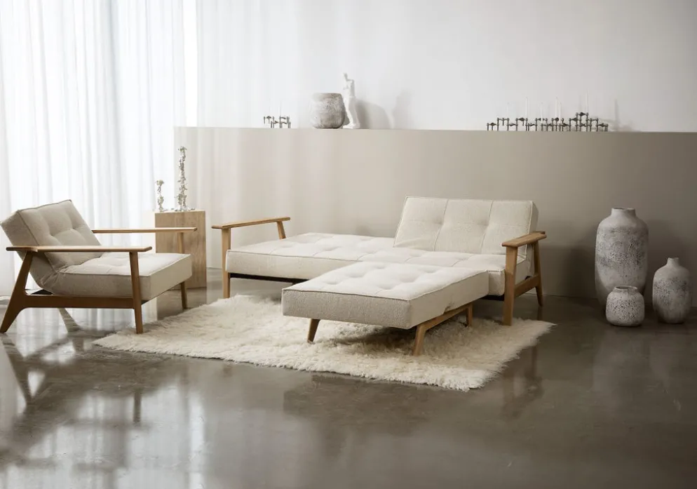 Divano letto uso quotidiano SplitBack Frej