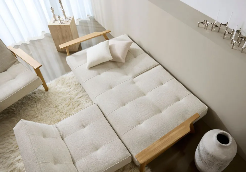 Divano letto uso quotidiano SplitBack Frej