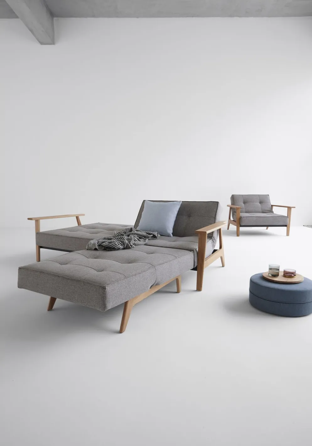 Divano letto uso quotidiano SplitBack Frej