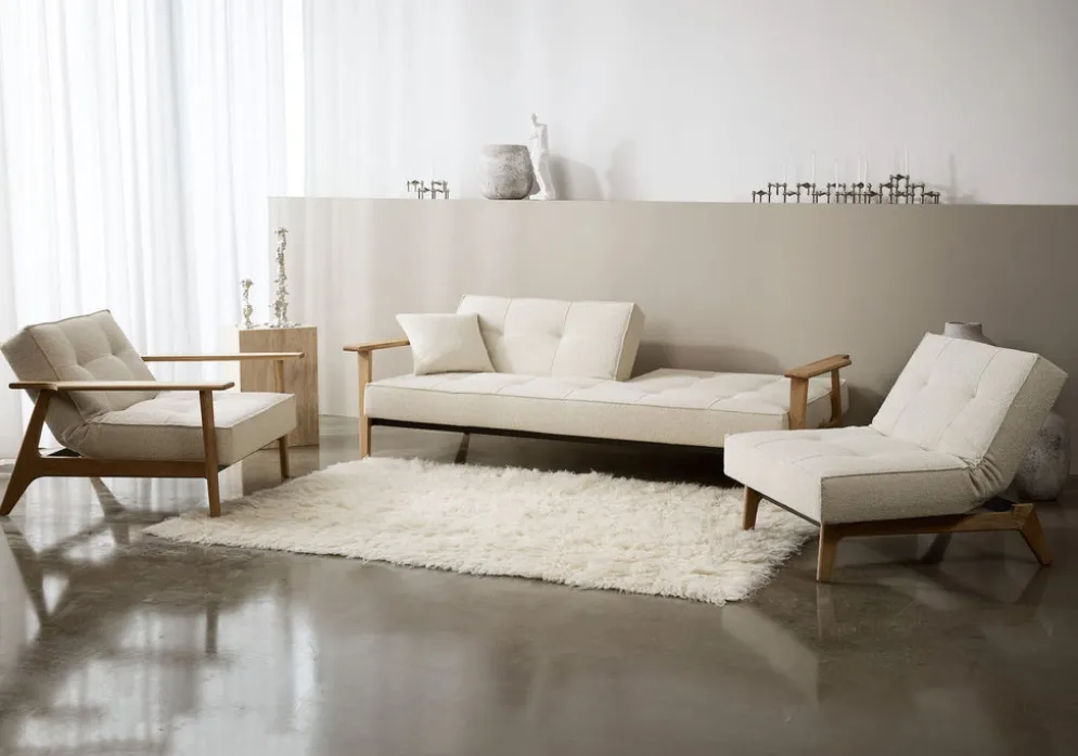 Divano letto uso quotidiano SplitBack Frej