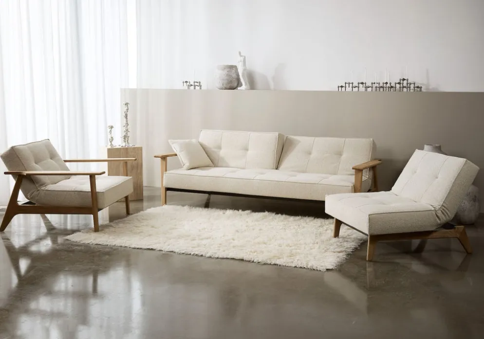 Divano letto uso quotidiano SplitBack Frej