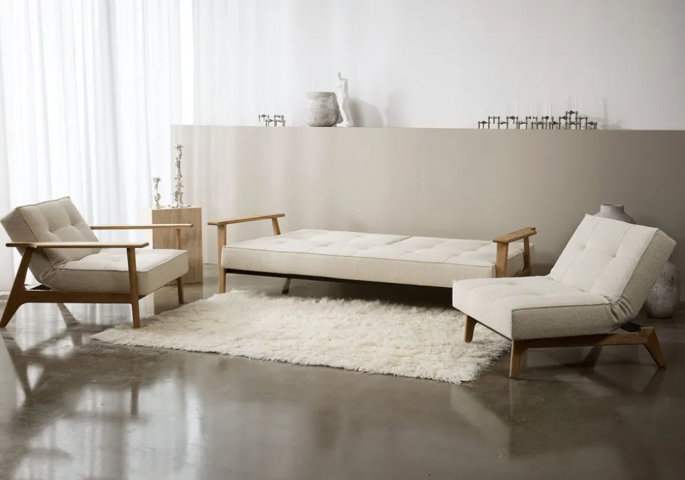 Divano letto uso quotidiano SplitBack Frej