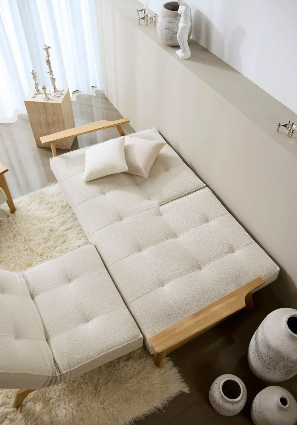 Divano letto uso quotidiano SplitBack Frej