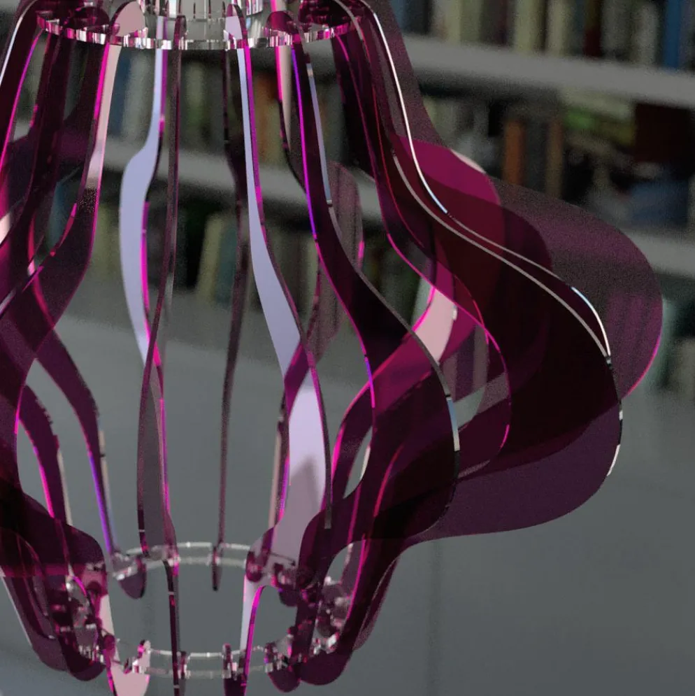 Lampadario a sospensione moderno Madelin