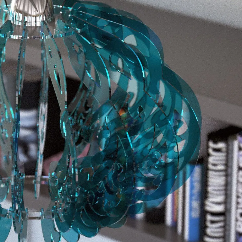 Lampadario design a sospensione Erin