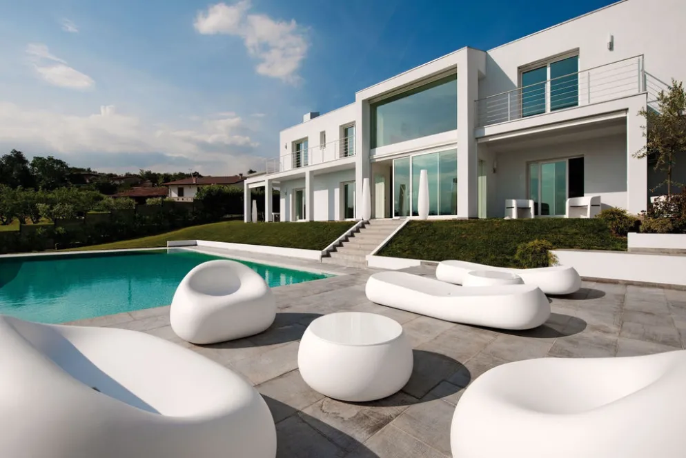 Lettino da giardino Gumball by Plust