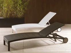 Lettino da giardino impilabile Baba