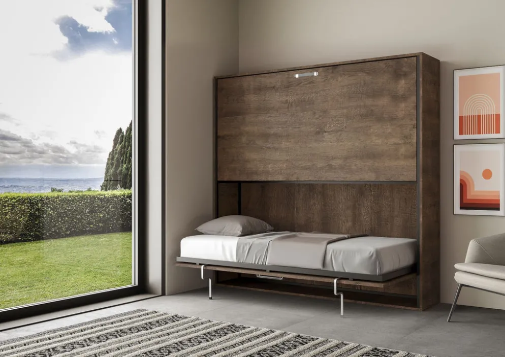 Letto a castello a scomparsa Auda