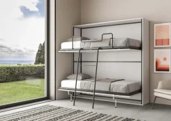 Letto a castello a scomparsa Auda