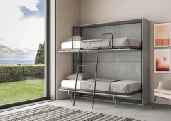 Letto a castello a scomparsa Auda