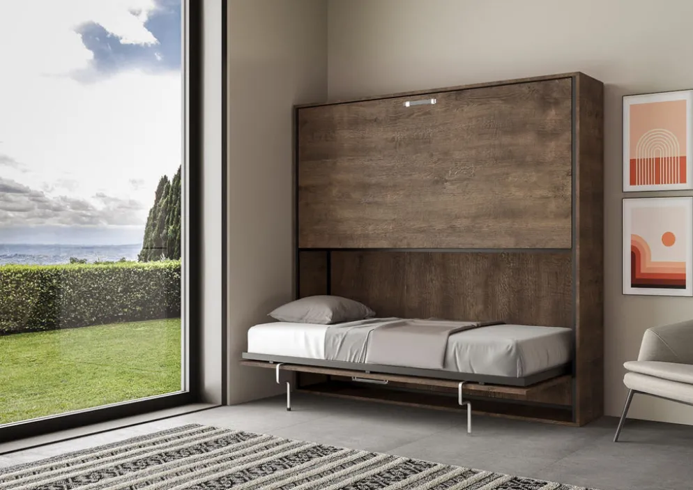 Letto a castello a scomparsa Auda