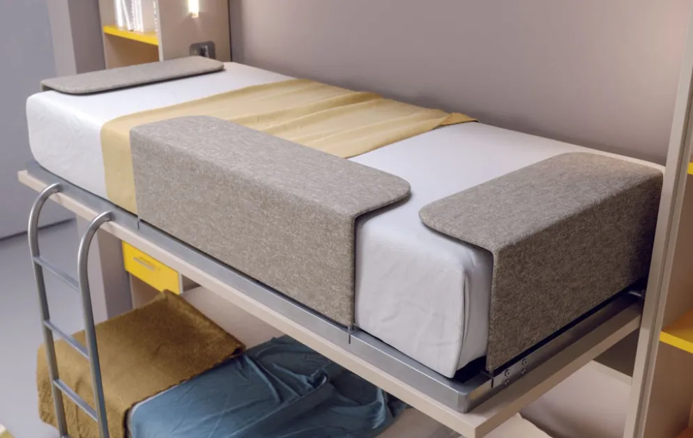 Letto a castello a scomparsa design moderno Express