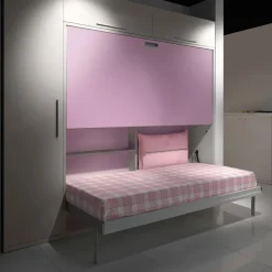 Letto a castello a scomparsa due letti indipendenti Duetto