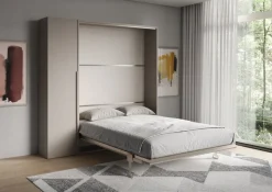 Letto a scomparsa con armadio 1 anta Capital