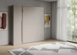 Letto a scomparsa con armadio 1 anta Capital