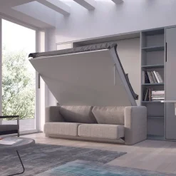 Letto a scomparsa con divano Basic