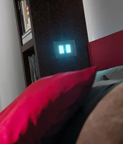 Letto a scomparsa con divano Cubo