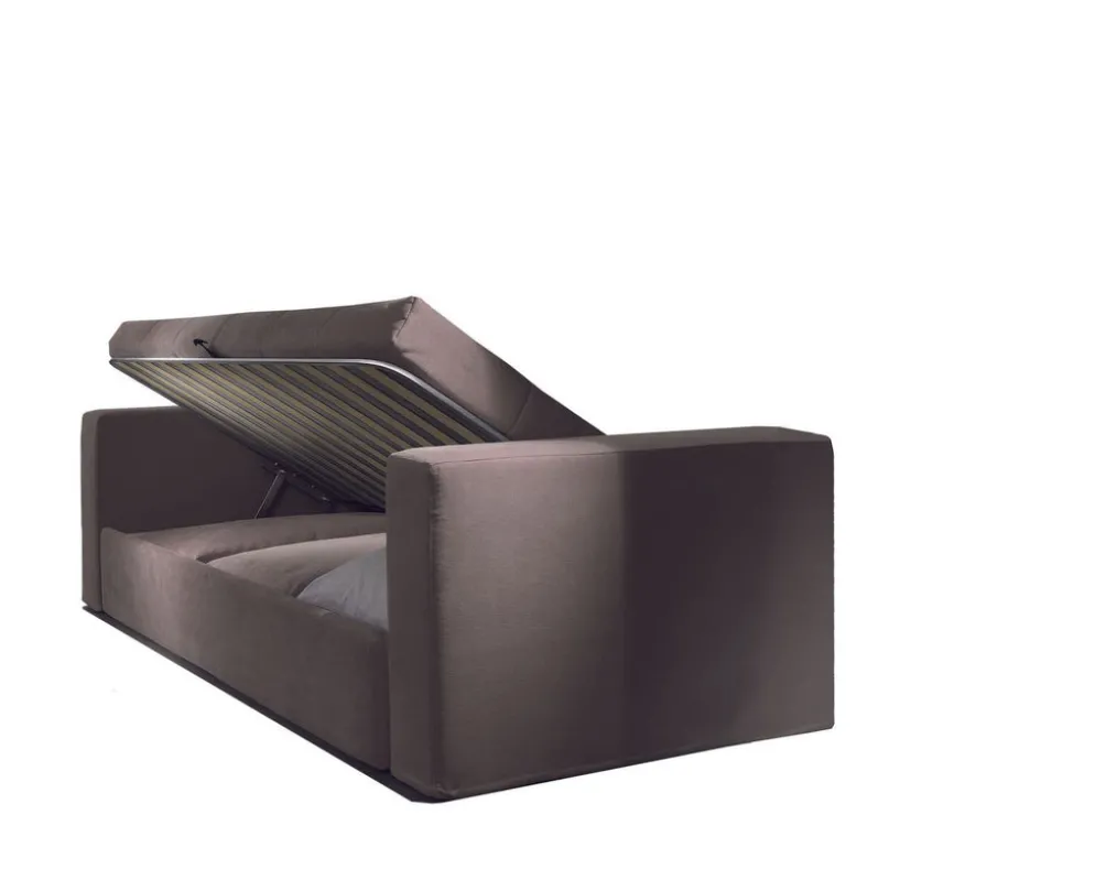 Letto a scomparsa con divano Cubo