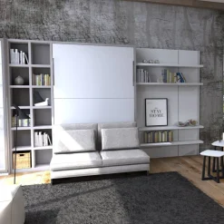 Letto a scomparsa con divano Living