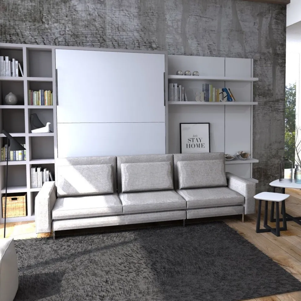 Letto a scomparsa con divano Living
