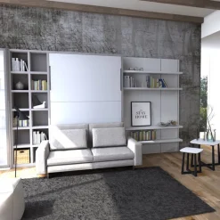 Letto a scomparsa con divano Living