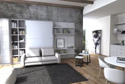 Letto a scomparsa con divano Living