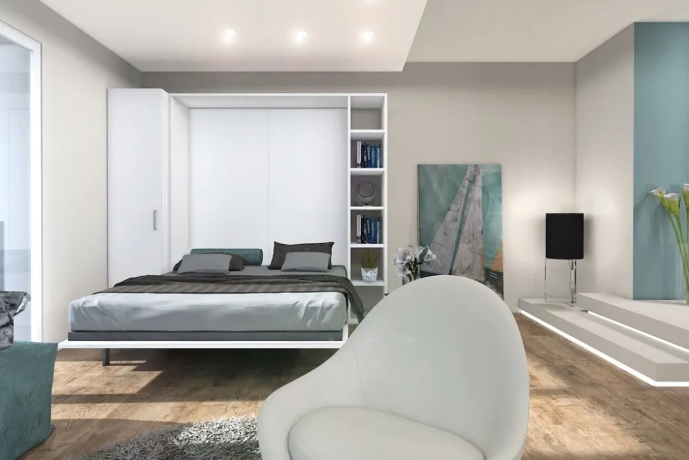 Letto a scomparsa design moderno Basic
