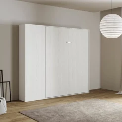 Letto a scomparsa una piazza e mezza con colonna Lexton