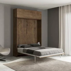 Letto a scomparsa una piazza e mezza con pensile Lexton