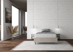 Letto contenitore una piazza e mezza Dynasty Color