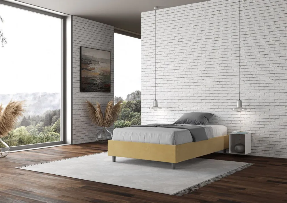 Letto contenitore una piazza e mezza Dynasty Color