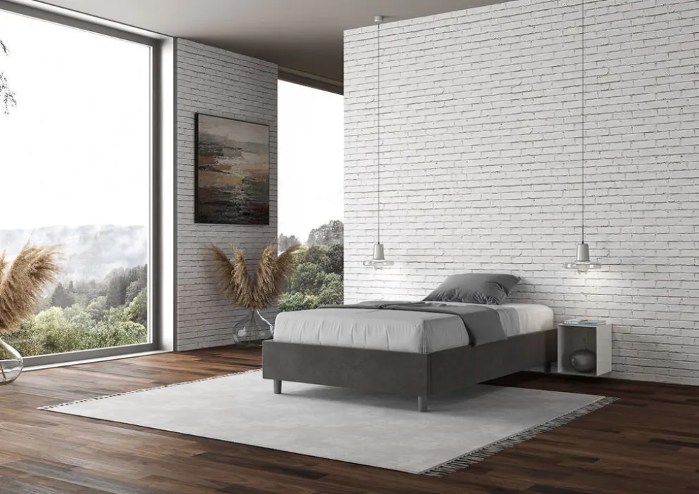 Letto contenitore una piazza e mezza Dynasty Color