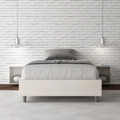 Letto contenitore una piazza e mezza sommier Dynasty