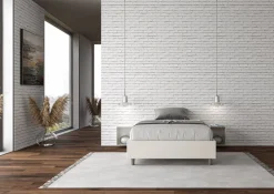 Letto contenitore una piazza e mezza sommier Dynasty