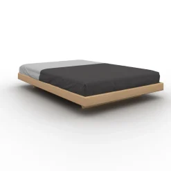Letto in legno massello non trattato Soren