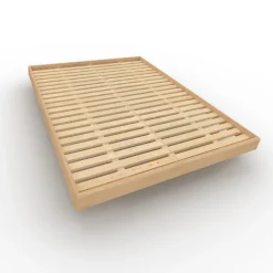 Letto in legno massello Soren Natural