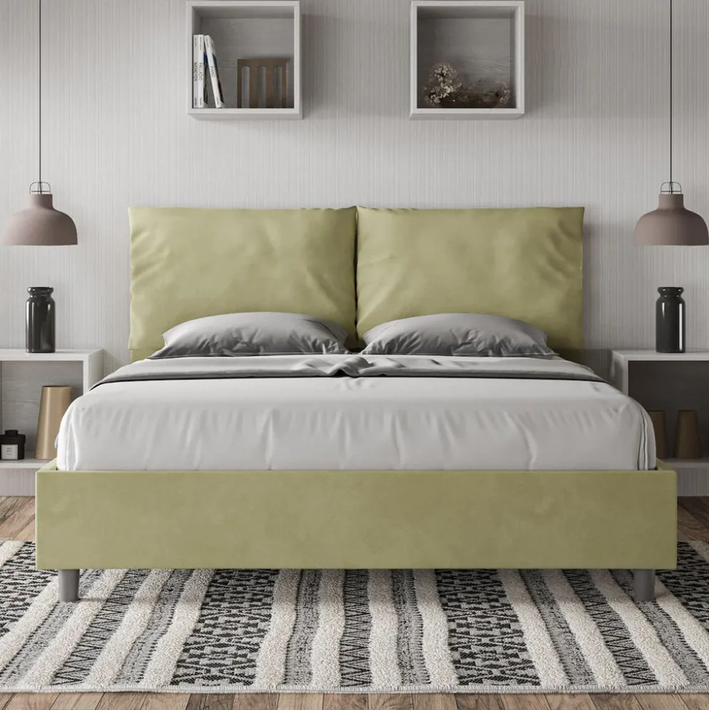 Letto matrimoniale contenitore Brignoles Color