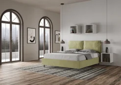 Letto matrimoniale contenitore Brignoles Color