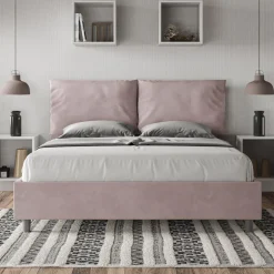 Letto matrimoniale contenitore Brignoles Color