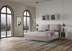 Letto matrimoniale contenitore Brignoles Color