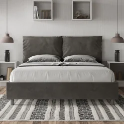 Letto matrimoniale contenitore Brignoles Color